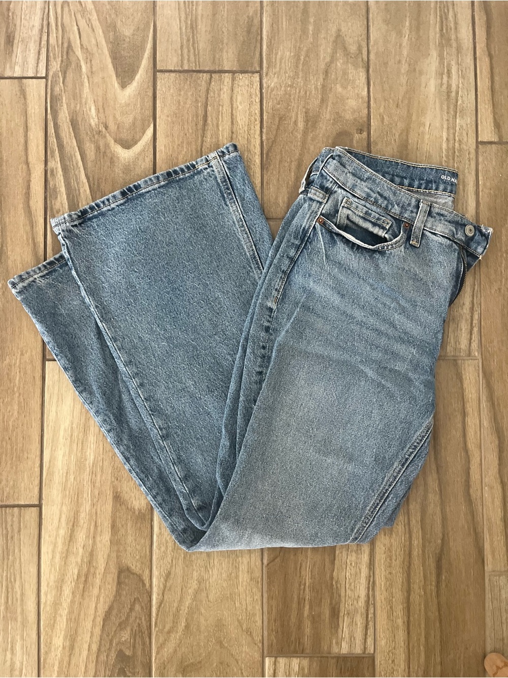 Old Navy Light Blue Flared Jeans